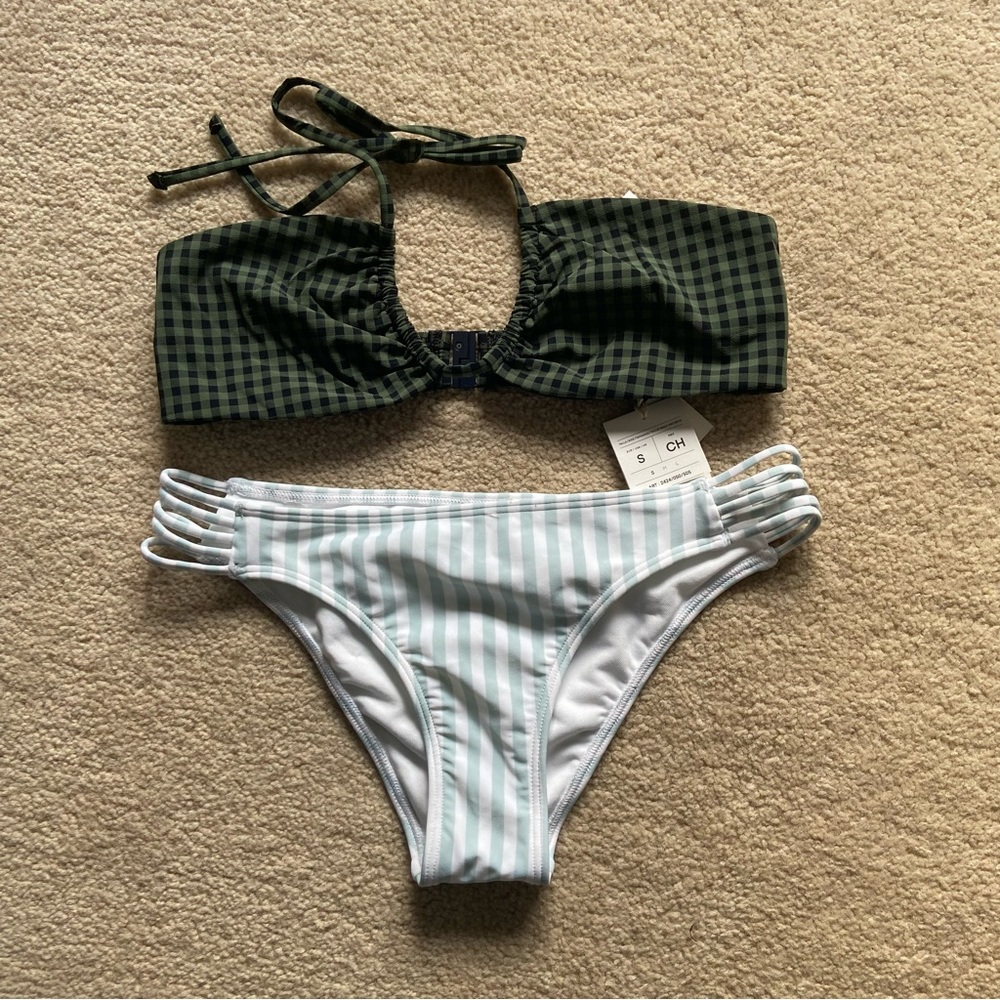 NWT Mismatched Bikini Hollister & Oysho